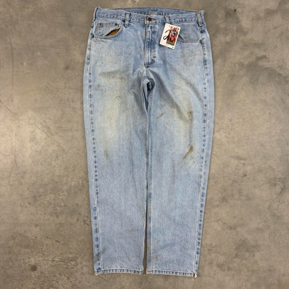Carhartt Light Blue Men's Straight Jeans